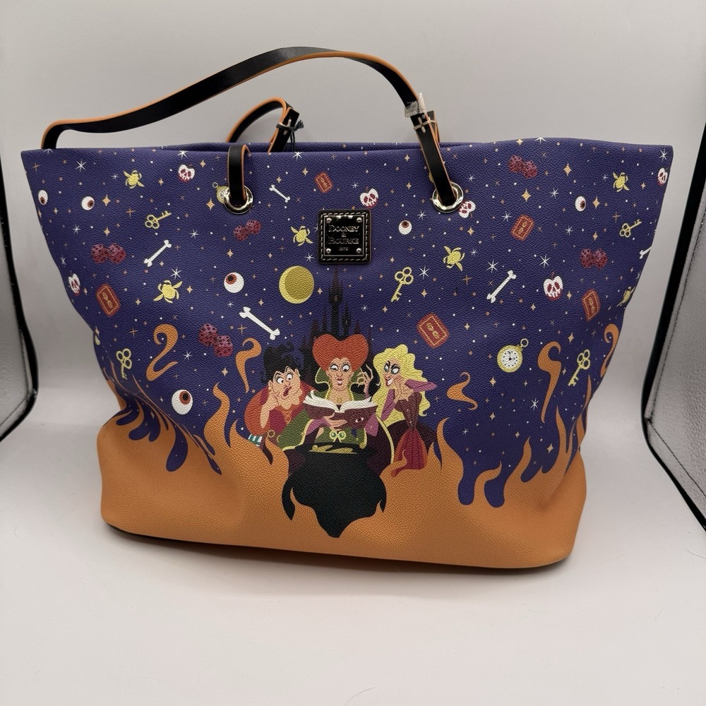 Limited Edition Dooney & Bourke Disney Hocus Pocus Shopper Tote NEW